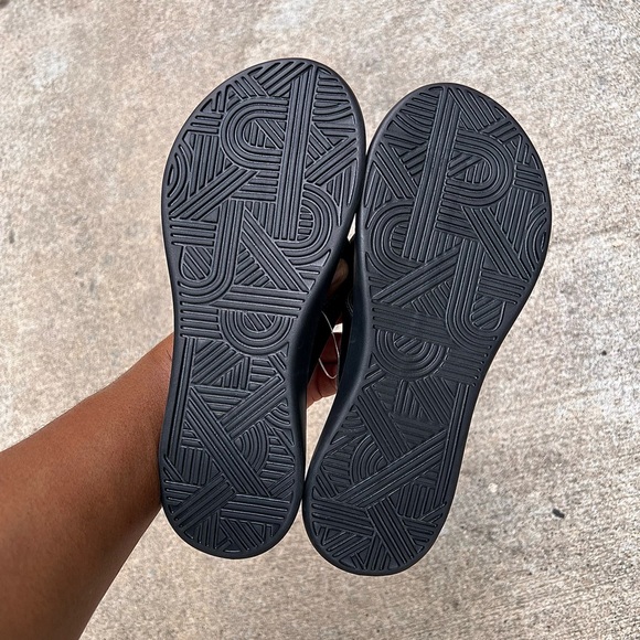 WMNS NIKE ULTRAS COMFORTS 3 THONGS THNG III BLACKS WHITES FOOTBEDS - Picture 7 of 10